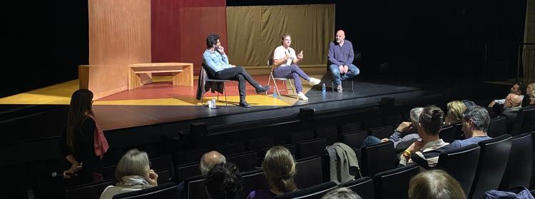 Bord de scène Ici Nougaro